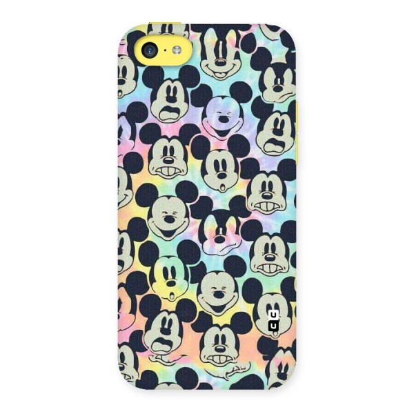 Fun Rainbow Faces Back Case for iPhone 5C