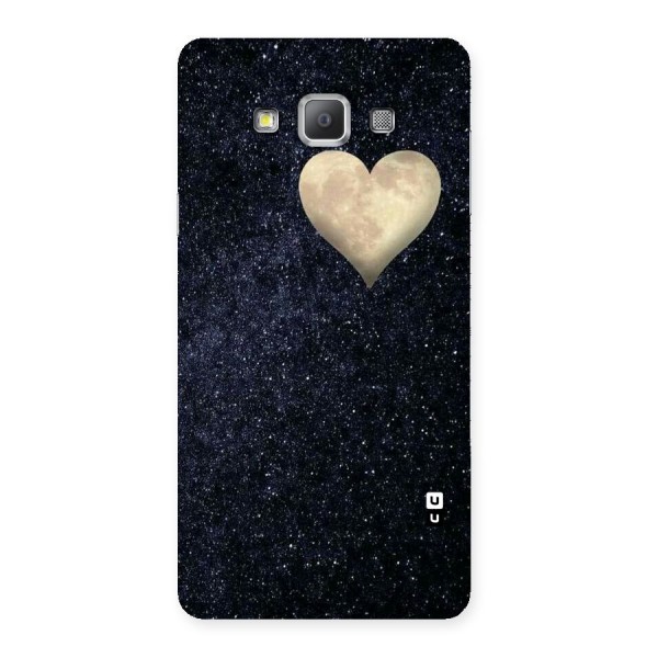 Galaxy Space Heart Back Case for Galaxy A7