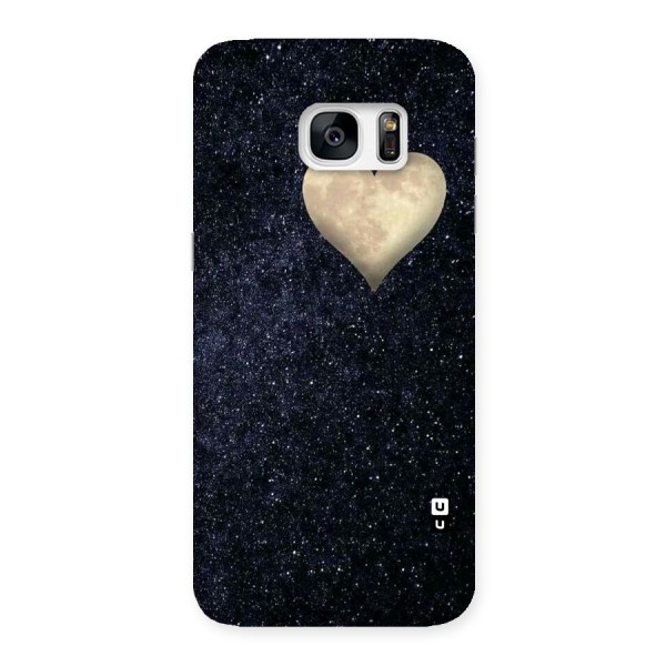 Galaxy Space Heart Back Case for Galaxy S7 Edge
