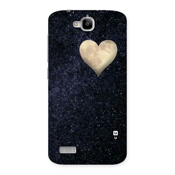 Galaxy Space Heart Back Case for Honor Holly
