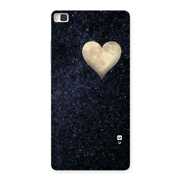 Galaxy Space Heart Back Case for Huawei P8