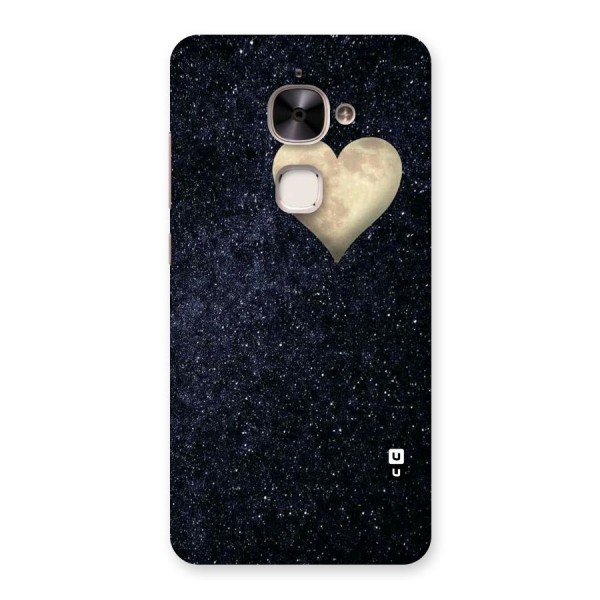 Galaxy Space Heart Back Case for Le 2
