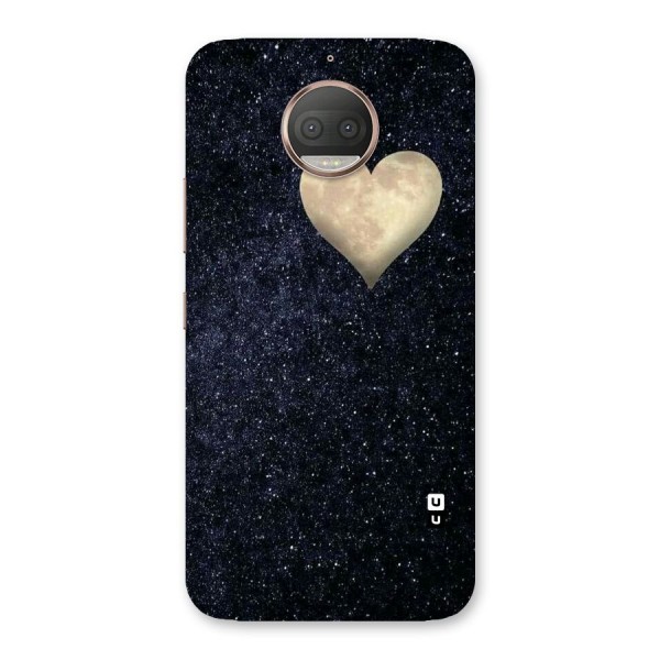 Galaxy Space Heart Back Case for Moto G5s Plus