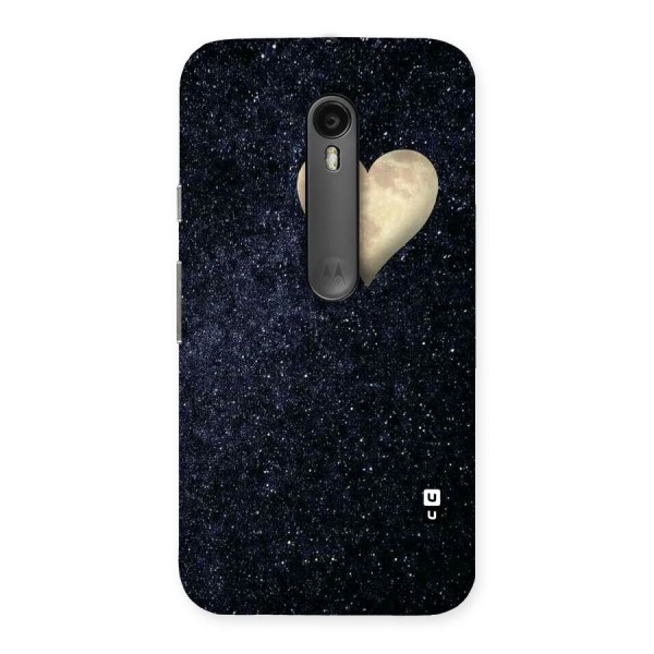 Galaxy Space Heart Back Case for Moto G Turbo