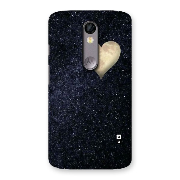 Galaxy Space Heart Back Case for Moto X Force