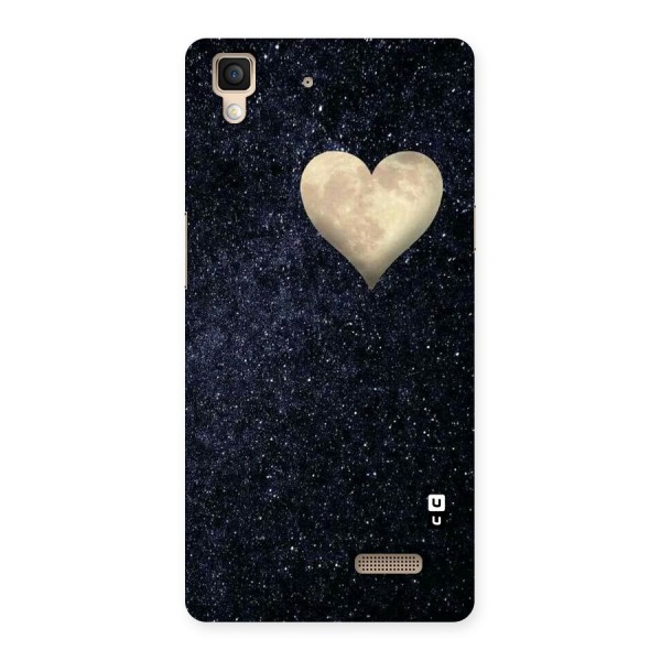 Galaxy Space Heart Back Case for Oppo R7
