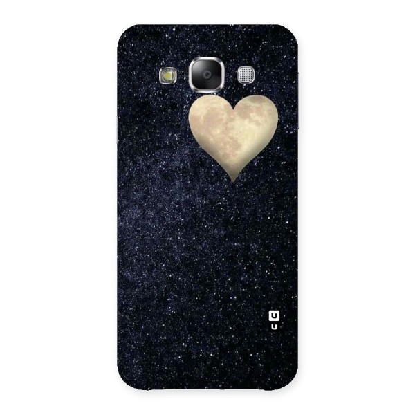 Galaxy Space Heart Back Case for Samsung Galaxy E5