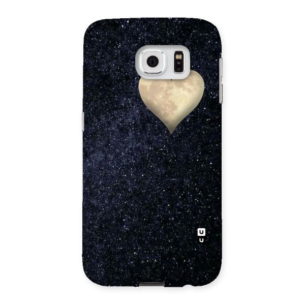 Galaxy Space Heart Back Case for Samsung Galaxy S6