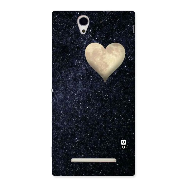 Galaxy Space Heart Back Case for Sony Xperia C3