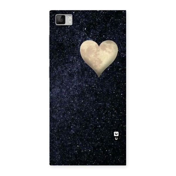 Galaxy Space Heart Back Case for Xiaomi Mi3