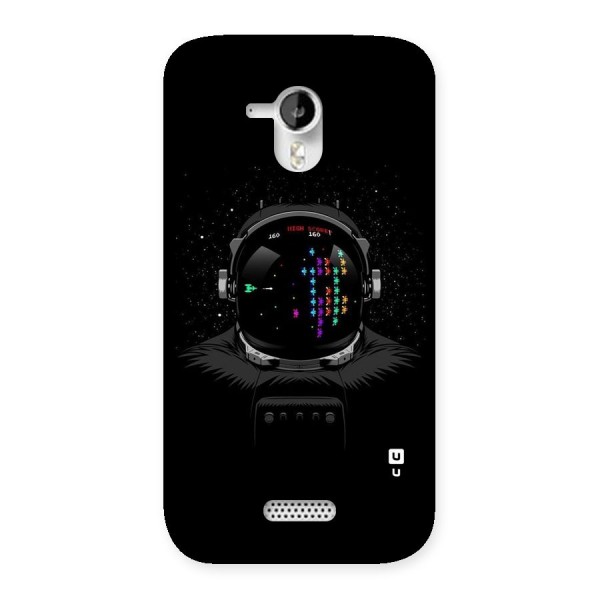 Gamer Head Back Case for Micromax Canvas HD A116