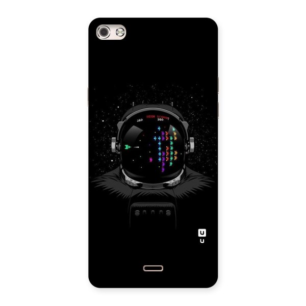 Gamer Head Back Case for Micromax Canvas Silver 5