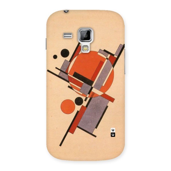 Geo Abstract Metrics Back Case for Galaxy S Duos