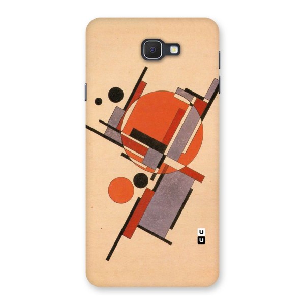 Geo Abstract Metrics Back Case for Samsung Galaxy J7 Prime