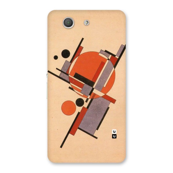 Geo Abstract Metrics Back Case for Xperia Z3 Compact