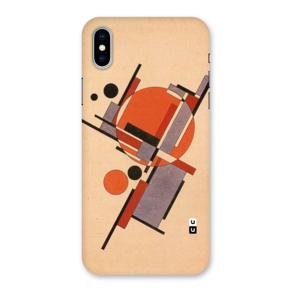 Geo Abstract Metrics Back Case for iPhone X