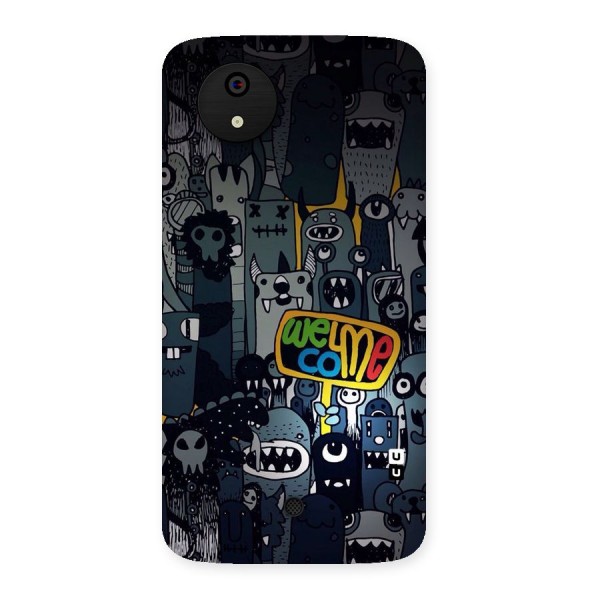 Ghost Welcome Back Case for Micromax Canvas A1