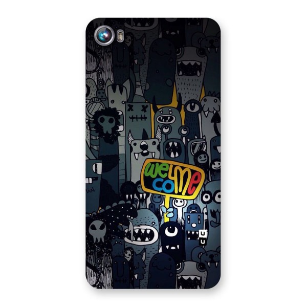 Ghost Welcome Back Case for Micromax Canvas Fire 4 A107