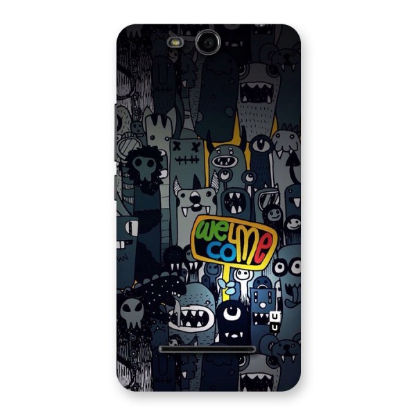 Ghost Welcome Back Case for Micromax Canvas Juice 3 Q392