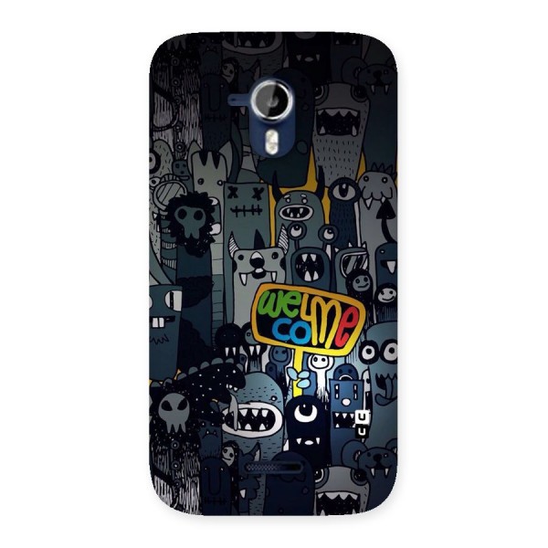Ghost Welcome Back Case for Micromax Canvas Magnus A117