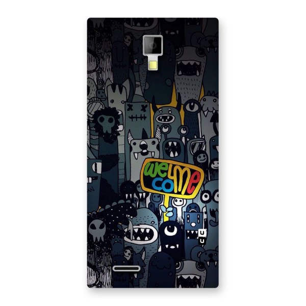 Ghost Welcome Back Case for Micromax Canvas Xpress A99