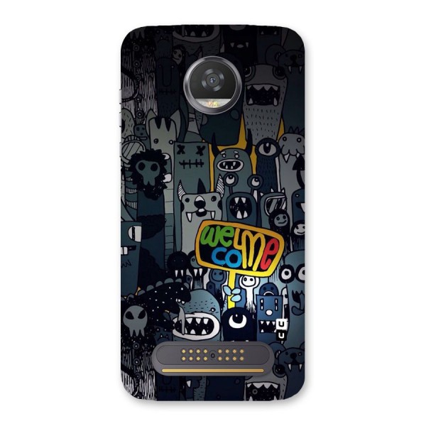 Ghost Welcome Back Case for Moto Z2 Play