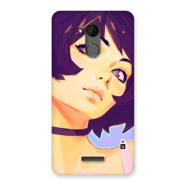 Girl Face Art Back Case for Coolpad Note 5
