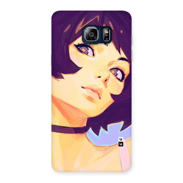 Girl Face Art Back Case for Galaxy Note 5