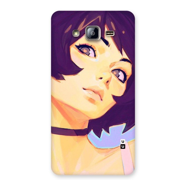 Girl Face Art Back Case for Galaxy On5