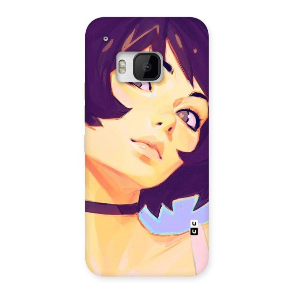 Girl Face Art Back Case for HTC One M9