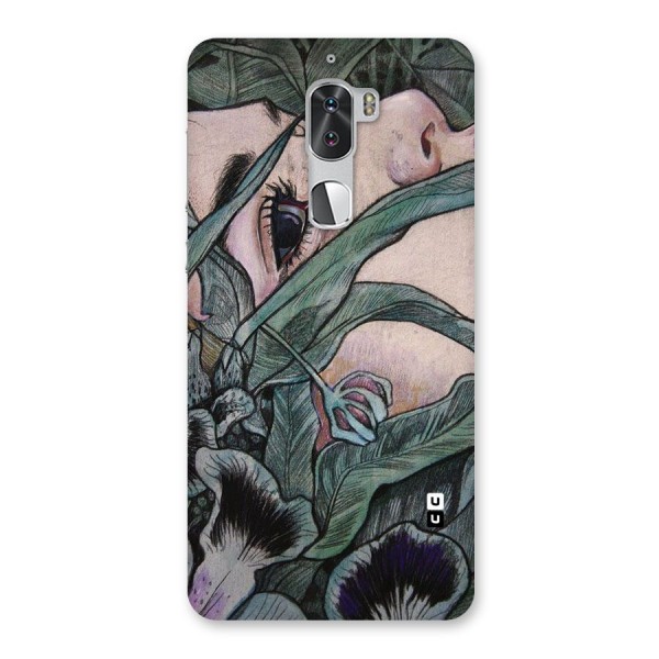 Girl Grass Art Back Case for Coolpad Cool 1
