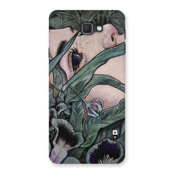 Girl Grass Art Back Case for Galaxy On7 2016