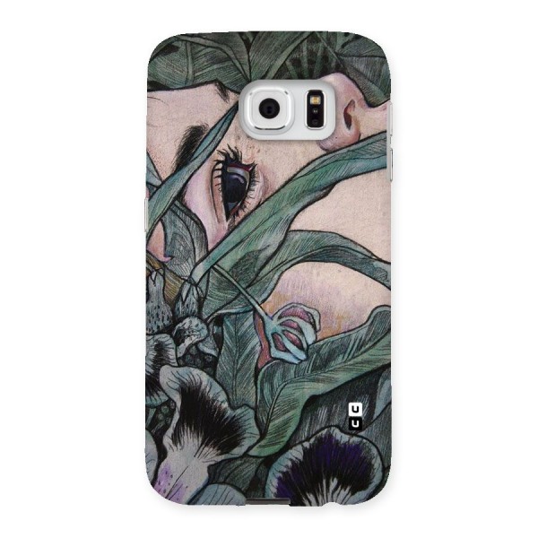 Girl Grass Art Back Case for Samsung Galaxy S6