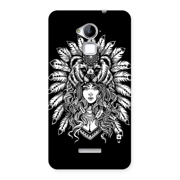 Girl Pattern Art Back Case for Coolpad Note 3