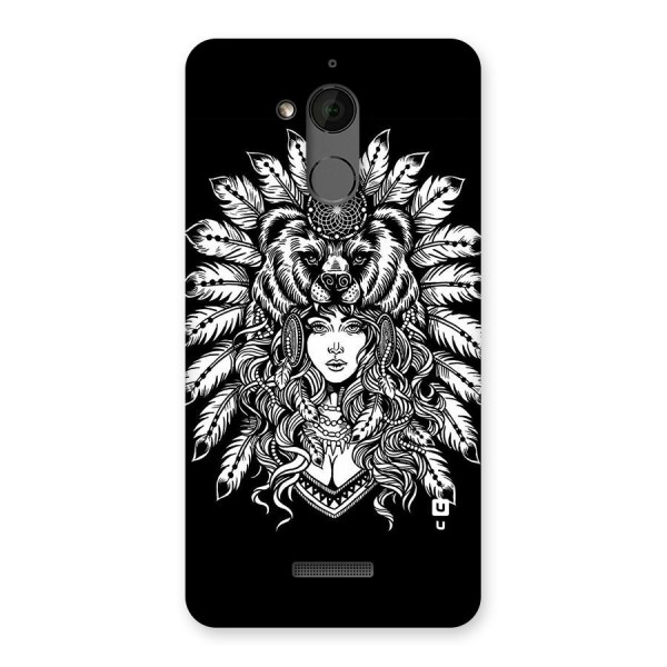 Girl Pattern Art Back Case for Coolpad Note 5