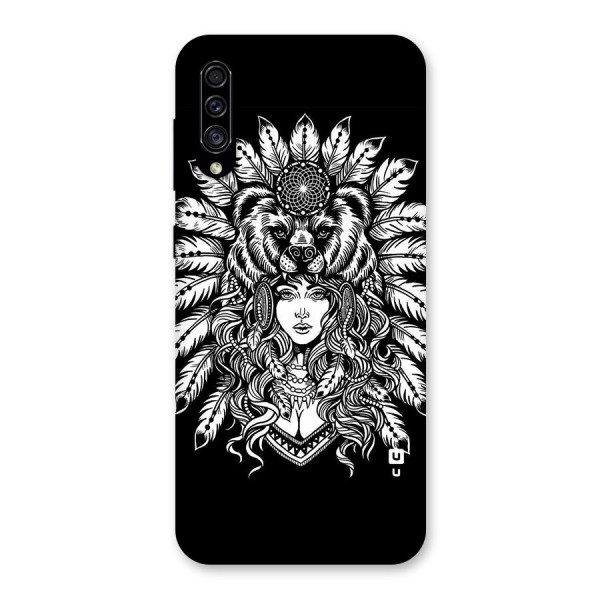 Girl Pattern Art Back Case for Galaxy A30s