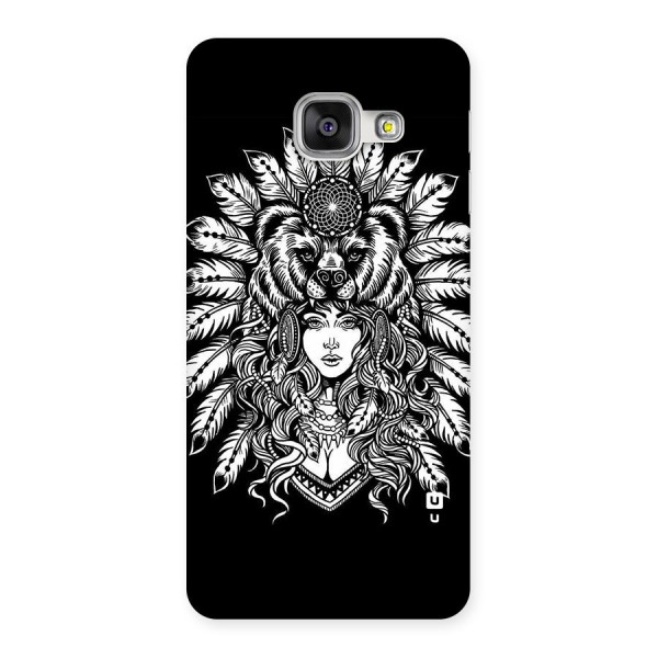 Girl Pattern Art Back Case for Galaxy A3 2016