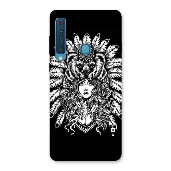 Girl Pattern Art Back Case for Galaxy A9 (2018)