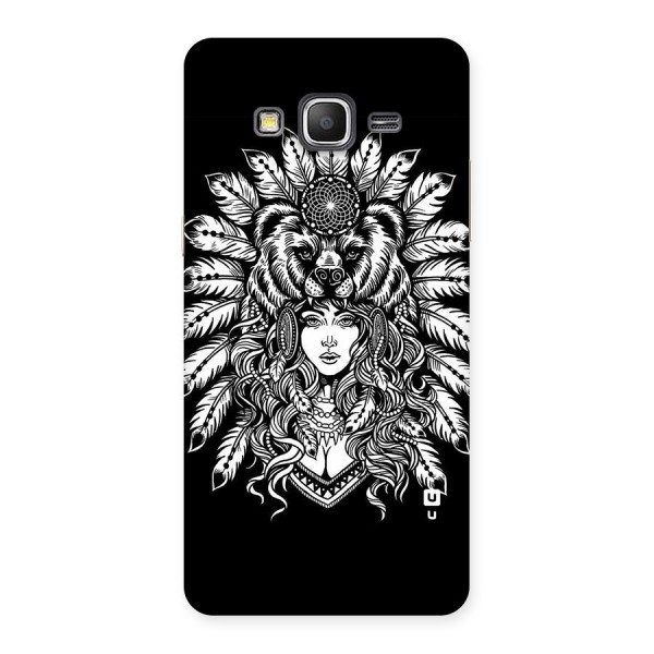 Girl Pattern Art Back Case for Galaxy Grand Prime