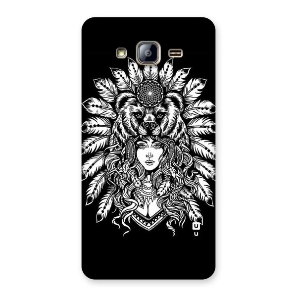 Girl Pattern Art Back Case for Galaxy On5