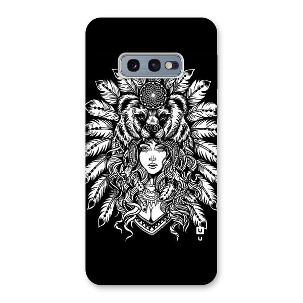 Girl Pattern Art Back Case for Galaxy S10e