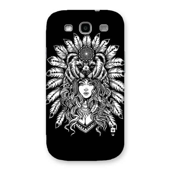 Girl Pattern Art Back Case for Galaxy S3 Neo