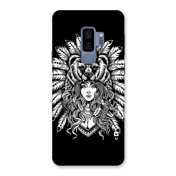 Girl Pattern Art Back Case for Galaxy S9 Plus