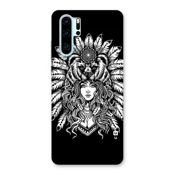 Girl Pattern Art Back Case for Huawei P30 Pro