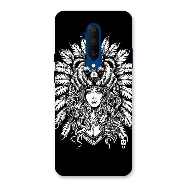 Girl Pattern Art Back Case for OnePlus 7T Pro