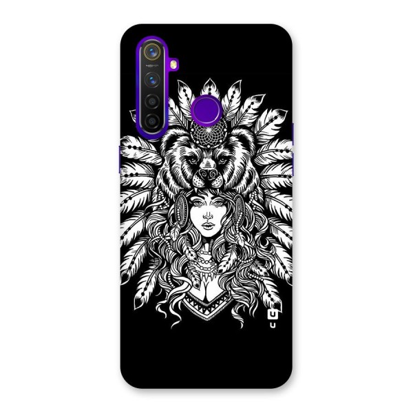 Girl Pattern Art Back Case for Realme 5 Pro