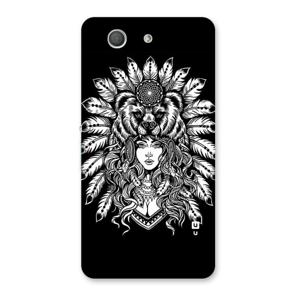 Girl Pattern Art Back Case for Xperia Z3 Compact