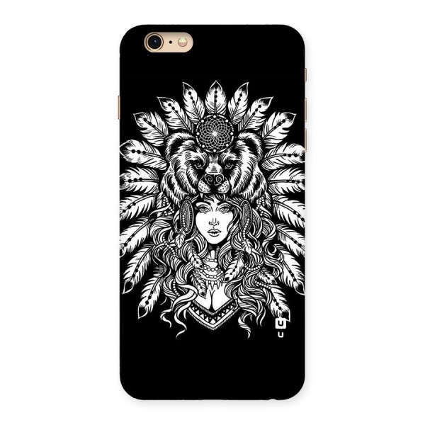 Girl Pattern Art Back Case for iPhone 6 Plus 6S Plus