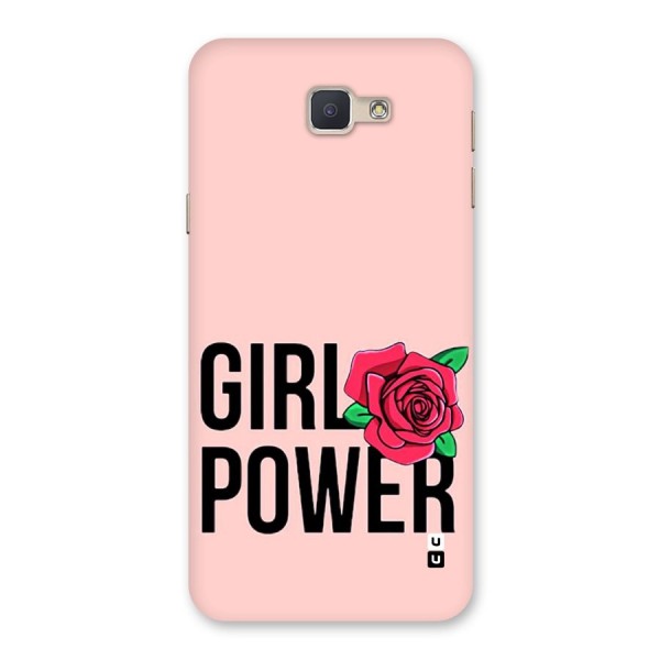 Girl Power Back Case for Galaxy J5 Prime