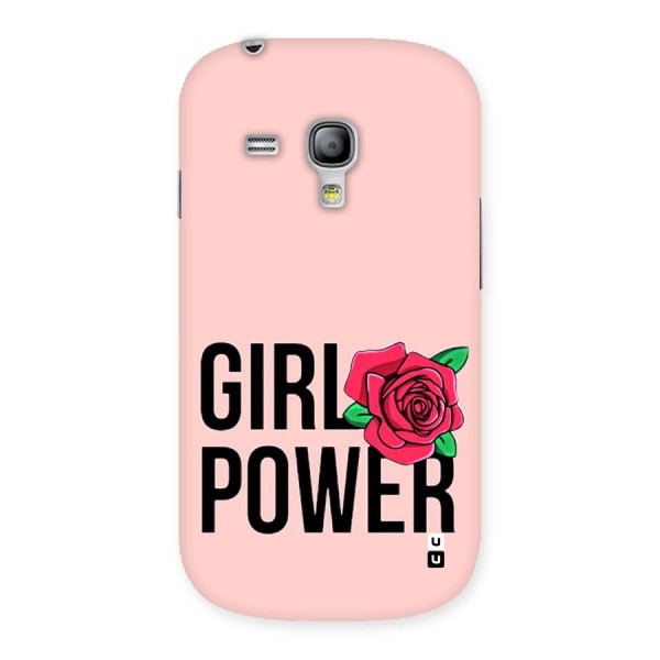 Girl Power Back Case for Galaxy S3 Mini